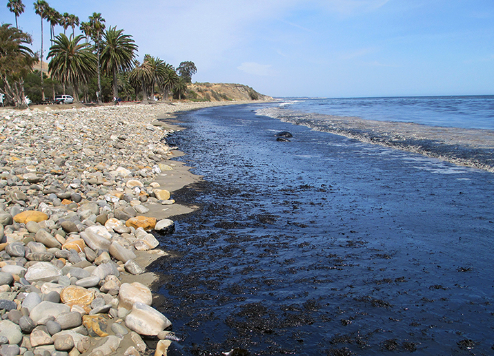 Refugio State Park, CA Oil Spill May 19, 2015