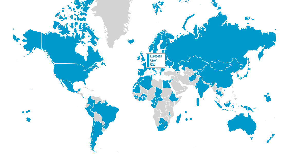 Paris Treaty Tracking Map