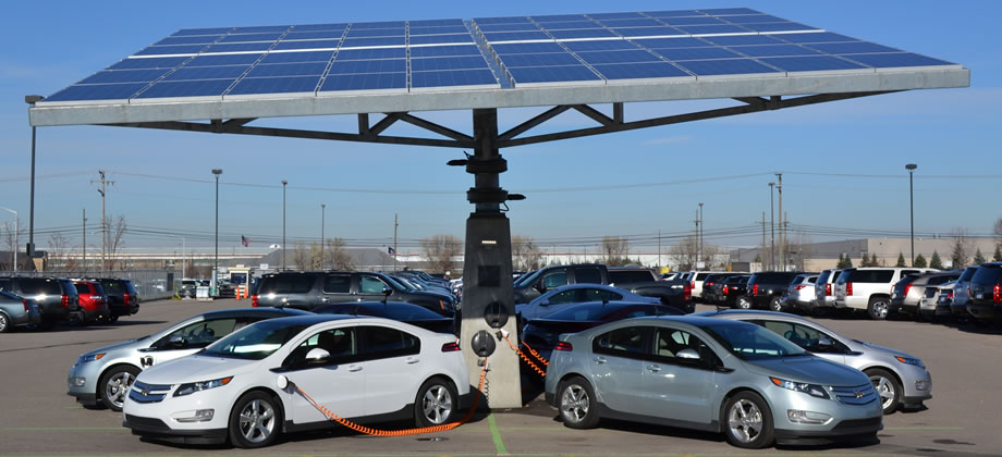 Envision solar charging station